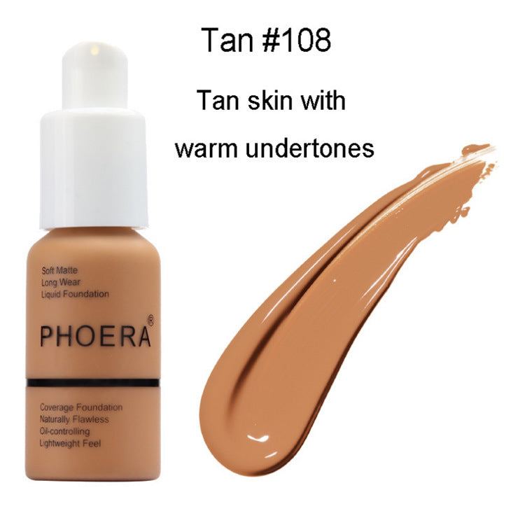 Matte Liquid Foundation & Concealer Cream