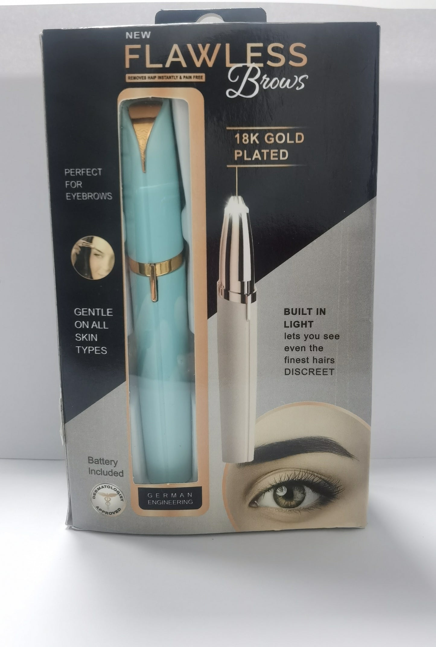 Mini Electric Eyebrow Trimmer Pen