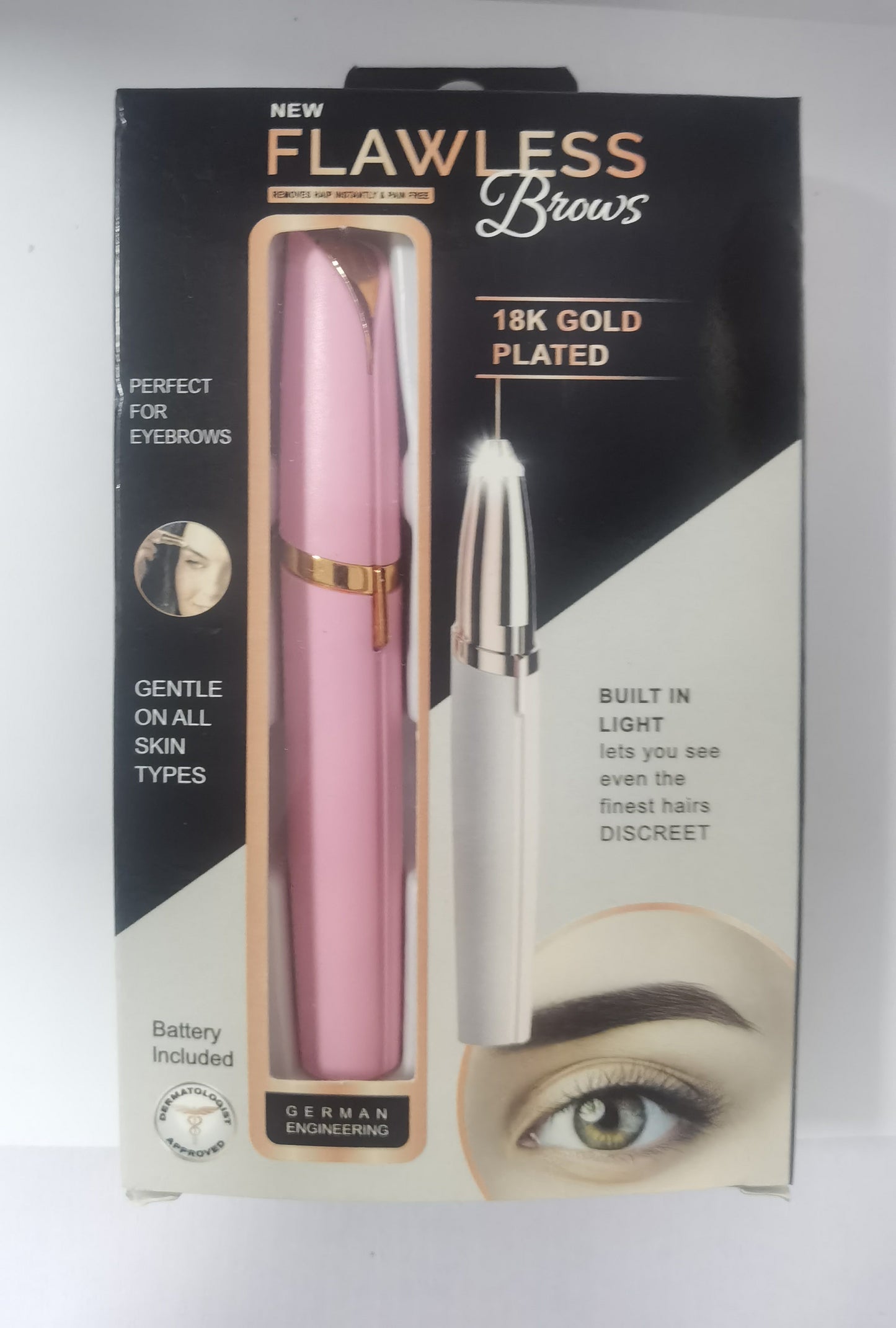 Mini Electric Eyebrow Trimmer Pen