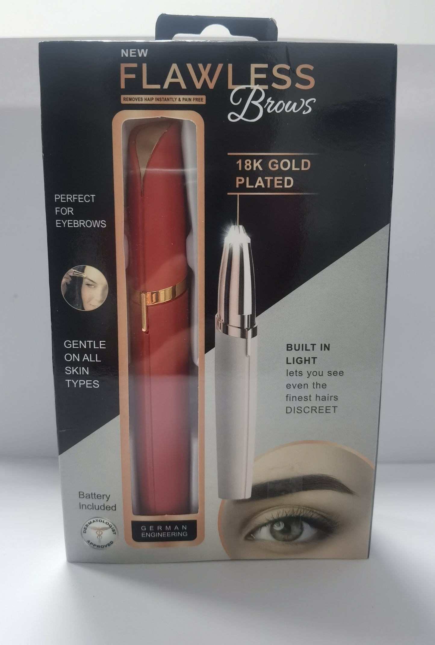 Mini Electric Eyebrow Trimmer Pen