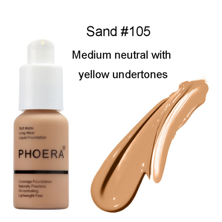 Matte Liquid Foundation & Concealer Cream
