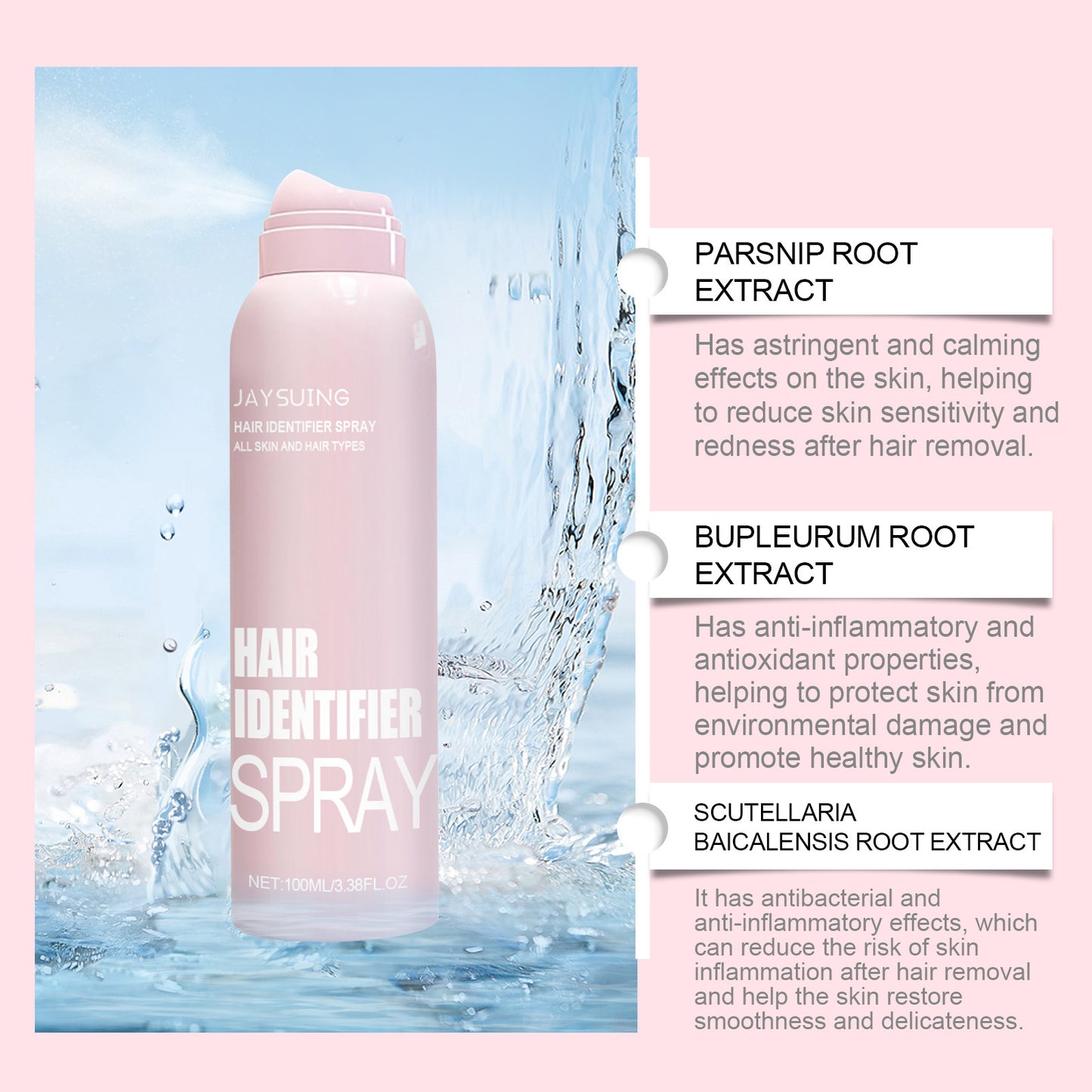 Dermaplaning Spray | Facial Hair Prep
