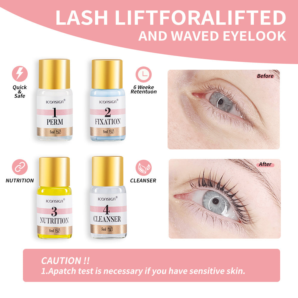 Lash Lift & Brow Tint Combo Kit | Salon-Style Lashes at Home