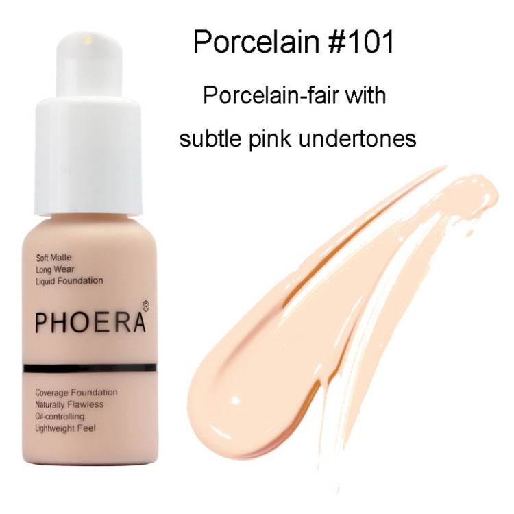 Matte Liquid Foundation & Concealer Cream