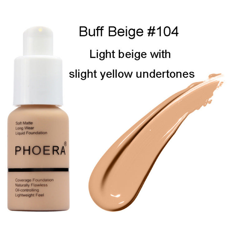 Matte Liquid Foundation & Concealer Cream