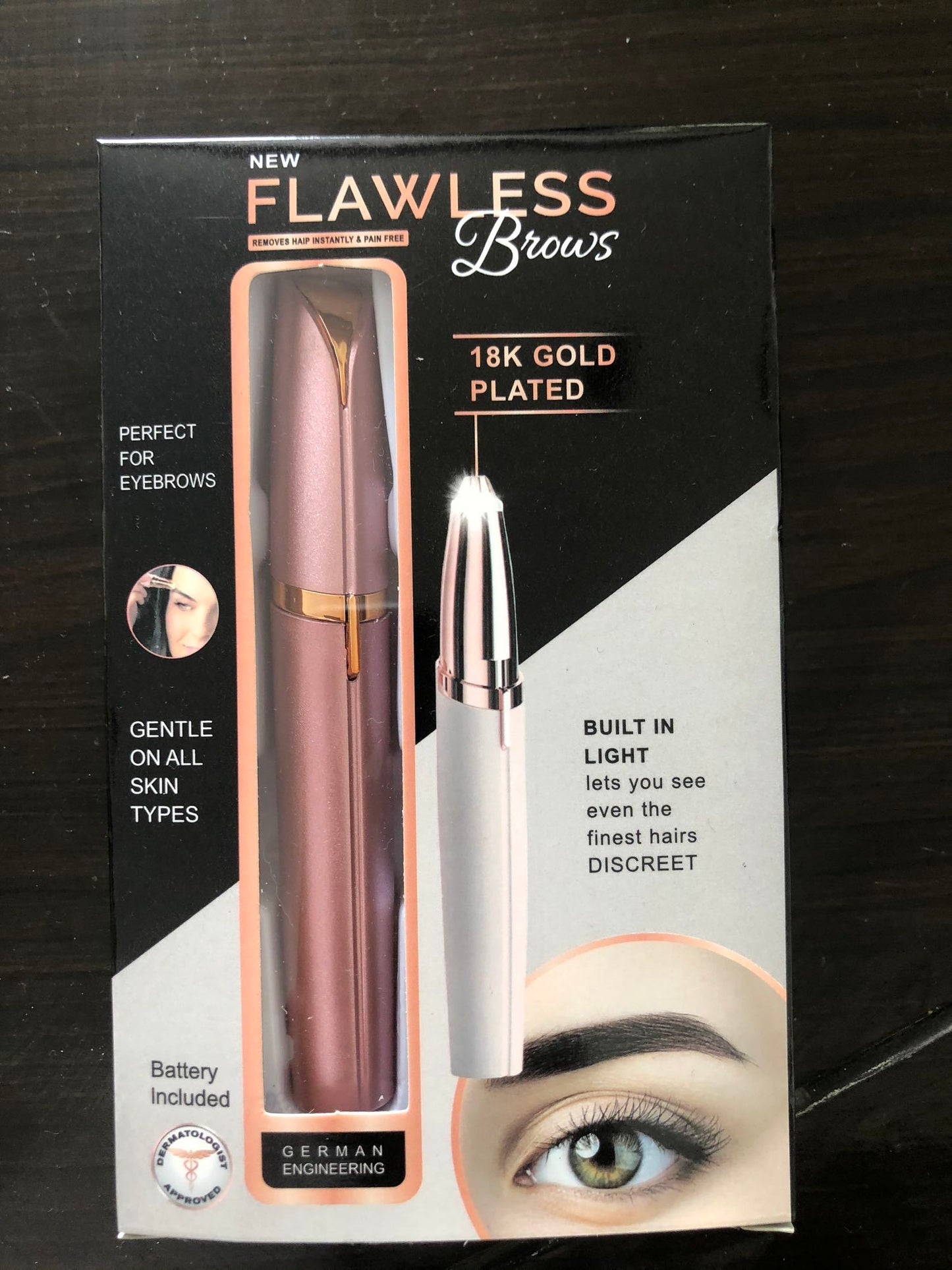Mini Electric Eyebrow Trimmer Pen