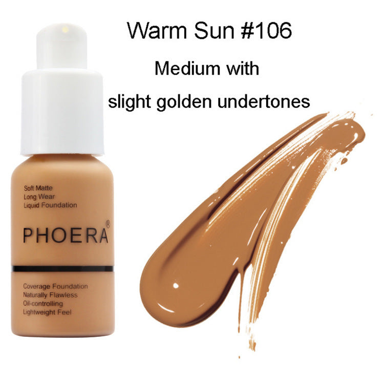 Matte Liquid Foundation & Concealer Cream