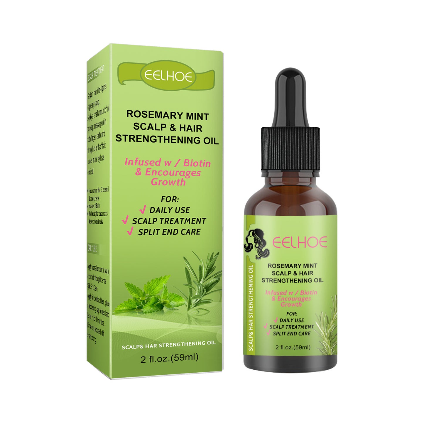 Rosemary & Mint Hair Growth Oil