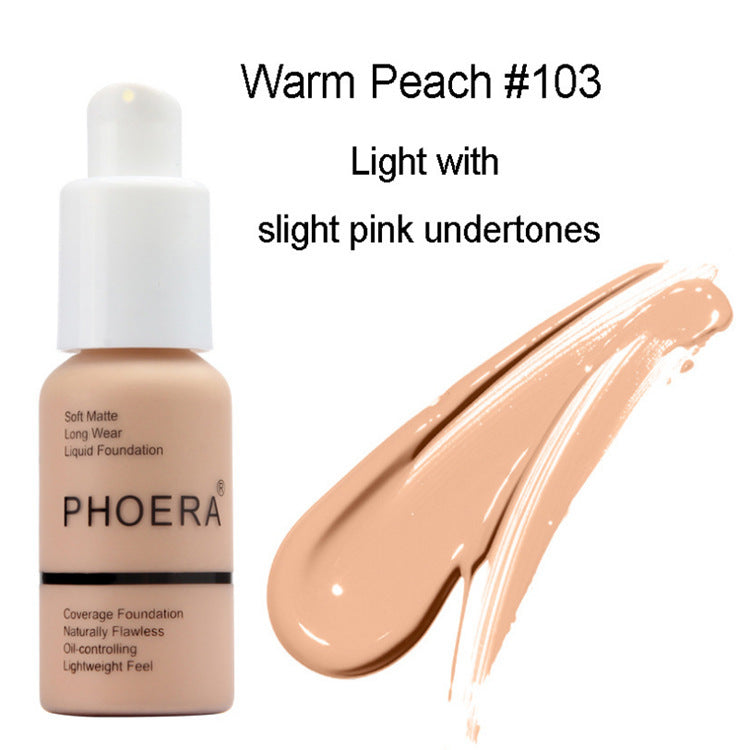 Matte Liquid Foundation & Concealer Cream