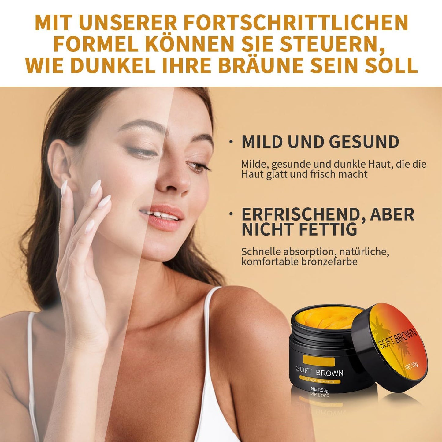 Sun-Tanning Beauty Cream