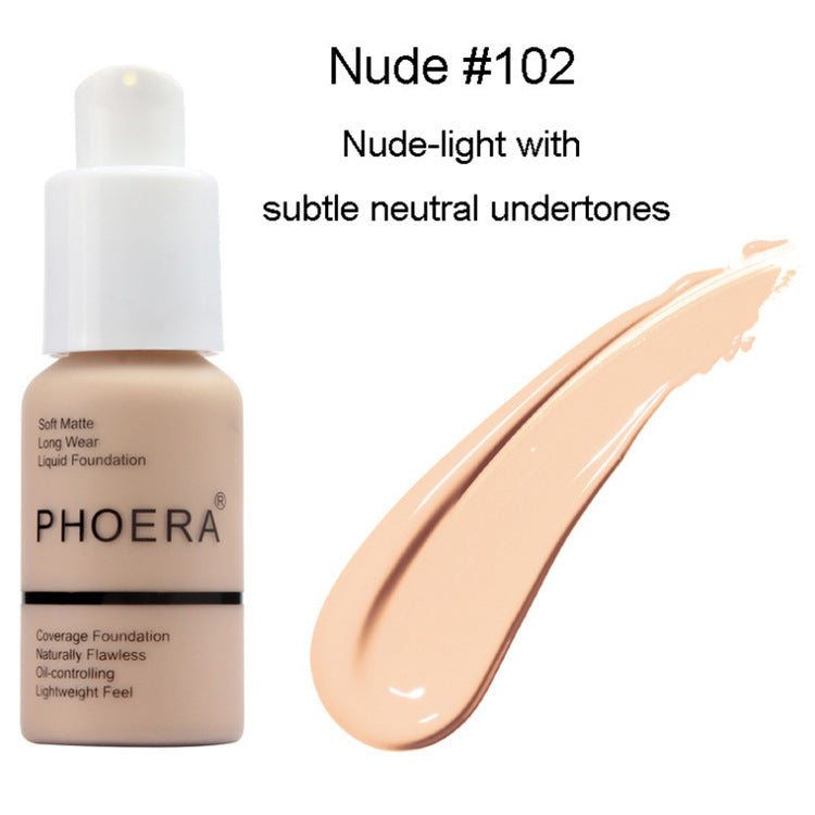 Matte Liquid Foundation & Concealer Cream