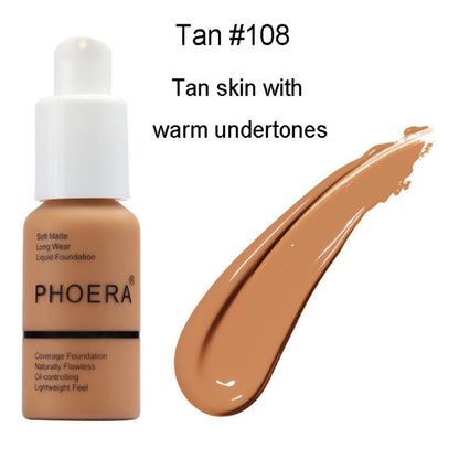 Matte Liquid Foundation & Concealer Cream