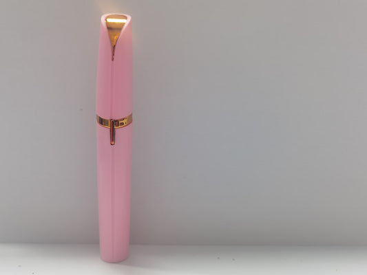 Mini Electric Eyebrow Trimmer Pen | LED Precision Hair Remover
