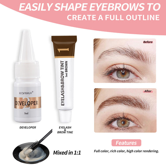 Lash Lift & Brow Tint Combo Kit | Salon-Style Lashes at Home