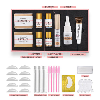 Lash Lift & Brow Tint Combo Kit | Salon-Style Lashes at Home