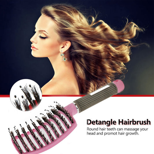 Detangling Hair Brush | No-Pull & Scalp Massage